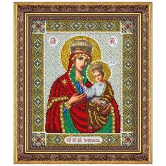 Набор для вышивания бисером паутинка арт.Б-1043 Пр.Богородица Черниговская 20х25 см