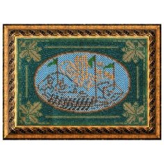 Набор для вышивания вышивальная мозаика арт. 016РВШ Шамаиль Ковчег пророка Нуха 17х25см