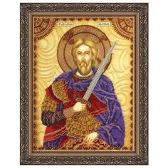 Набор для вышивания бисером абрис АРТ арт. AA-039 Св.Максим 23х30 см Abris ART