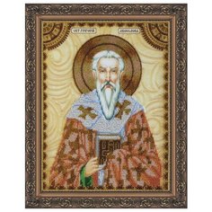Набор для вышивания бисером абрис АРТ арт. AA-081 Св.Григорий 23х30 см Abris ART