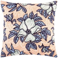 Подушка полукрестом чарiвниця арт. V269 Шиповник 40х40 см Brvsk