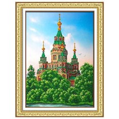 Набор для вышивания бисером паутинка арт.Б-1446 Петергоф 28х38 см