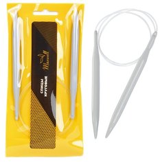Спицы для вязания круговые Maxwell Gold, тефлон арт.6675 ?9,0 мм /80 см