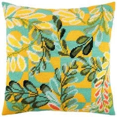 Подушка полукрестом чарiвниця арт. V238 Акация 40х40 см Brvsk