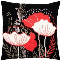 Подушка полукрестом чарiвниця арт. V214 Аленький цветочек 40х40 см Brvsk