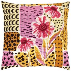 Подушка полукрестом чарiвниця арт. V206 Эфиопия 40х40 см Brvsk