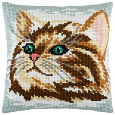 Подушка крестом чарiвниця арт. Z40 Кот 40х40 см Brvsk