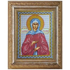 Набор для вышивания бисером паутинка арт.Б-1003 Св.Бл.Ксения Петербургская 20х26 см