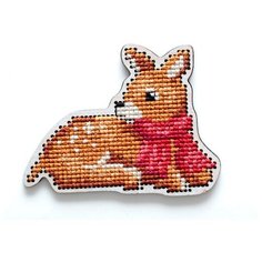 Набор для вышивания РТО арт.EHW036 по перфорированной форме с магнитом 7,6х5,9 см RTO