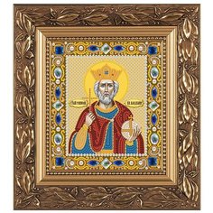 Набор для вышивания бисером нова слобода арт.Д6110 Св.Равноап. Владимир Князь Киевский 13х15 см Nova Sloboda