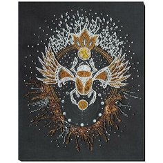 Набор для вышивания бисером абрис АРТ арт. AB-785 Скарабей 23х30 см Abris ART