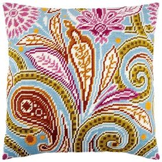 Подушка полукрестом чарiвниця арт. V237 Батик 40х40 см Brvsk