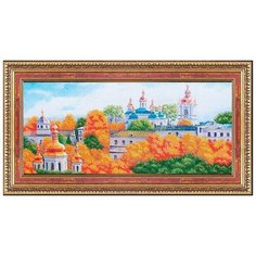 Набор для вышивания бисером магия канвы арт.Б224 Золотые купола 60х27,5 см
