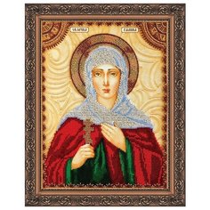 Набор для вышивания бисером абрис АРТ арт. AA-052 Св.Галина 23х30 см Abris ART