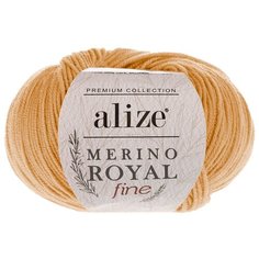Пряжа для вязания Ализе Merino Royal Fine (100% шерсть) 10х50г/175м цв.097 каштановый Alize