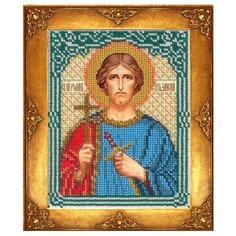 Набор для вышивания бисером русская искусница арт.207 БИ Св. Роман 12,5х16,3 см