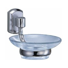 Мыльница Wasser Kraft ODER, стекло, хром