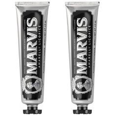Комплект зубных паст Marvis Amarelli Licorice Лакрица Амарелли, 2 шт 85 мл