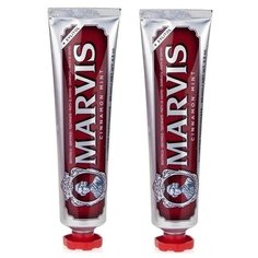 Комплект зубных паст Marvis Cinnamon Mint Корица и мята, 2 шт по 85 мл