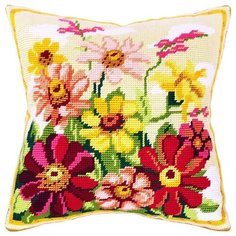 Подушка полукрестом чарiвниця арт. V08 Майоры 40х40 см Brvsk