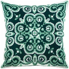 Подушка полукрестом чарiвниця арт. V285 Багдад 40х40 см Brvsk