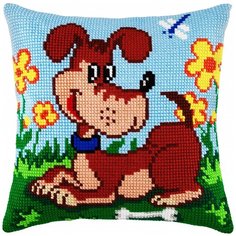 Подушка крестом чарiвниця арт. Z14 Барбос 40х40 см Brvsk