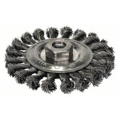 Кольцевая щетка Bosch M14 0.5 Х 115мм пучковая сталь(2608622059)