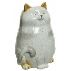 Кашпо керамическое Кот 1,5л d14см h19,5см Kaemingk