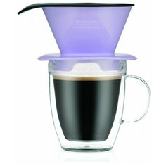 Набор термобокал и кофейник с фильтром Pour Over 2 в 1, вербена Bodum