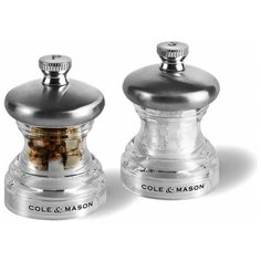 Набор мельниц для перца и соли Button Mill 65мм 2 шт. Cole & Mason