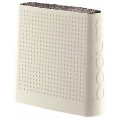 Подставка для ножей Bistro, белая Bodum