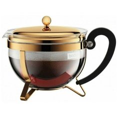 Чайник заварочный с фильтром Chambord 1.3 л. золото Bodum