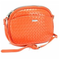 Сумка женская искусственная кожа DJ-СМ 6004, 1отд, плечевой ремень, оранжевый SALE 234760 David Jones