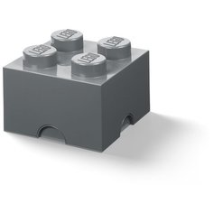 Ящик для хранения 4 темно-серый, Lego