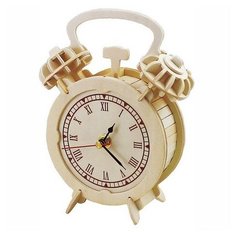 Пазл 3D фанера будильник Rezark