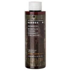 Гель для душа KORRES Mountain pepper, bergamot, coriander, 250 мл