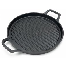 Чугунная сковорода гриль 26 см Calve