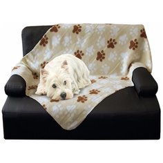 Плед флисовый PIPPA 100х150, бежевый Nobby