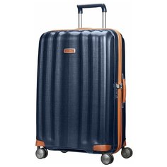 Чемодан Samsonite Lite-Cube DLX L 96 л, Синий/Midnight Blue