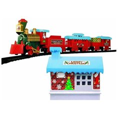 Железная дорога CHRISTMAS TRAIN (53 части) Eztec