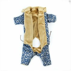 Комбинезон для собак "OSSO Fashion", для мальчика, цвет: синий. Размер 25