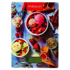 Кухонные весы MOULIN VILLA KS-MV 001 разноцветные