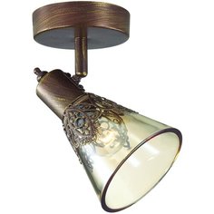 Спот с лепестками и цветами коричневый E14 Favourite Gumbata 1795-1W