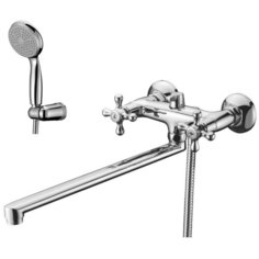 STANDARD Смеситель универсальный с плоск. изл.350мм, дивертор с керамическими пластинами Lemark