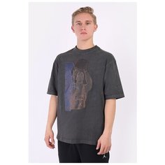 Футболка Jordan размер S, серый