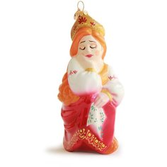 Елочное украшение XMAS TOYS Царевна-Несмеяна с прикрытыми глазами