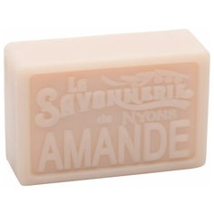 Мыло La Savonnerie de Nyons с миндалем прямоугольное 100 гр.