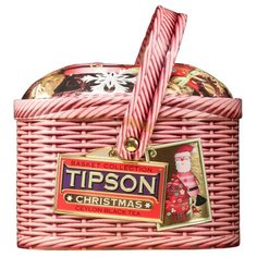 Чай черный Tipson Basket collection Christmas подарочный набор, 80 г