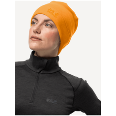 Шапка Jack Wolfskin 1909851 размер One Size, orange sky