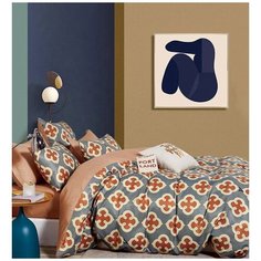 Комплект постельного белья Boris, BT005-2, Сатин, 2-спальный, наволочки 2 шт. 70x70